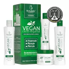 Kit Shampoo Profissional Vegan Cera Vegana