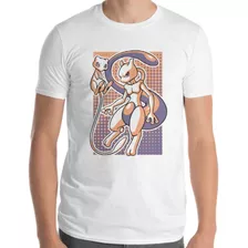 Playera Estampada Con Diseño Mew Two Pokemon