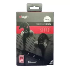 Fone De Ouvido Elogin Sem Fio Sport Preto - Fa23