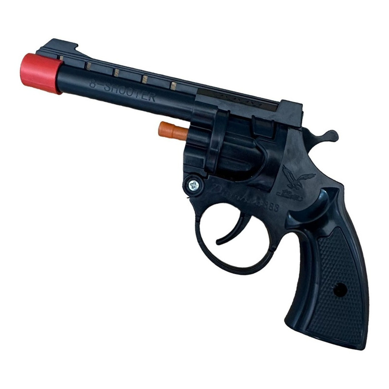 Revolver Arma De Brinquedo Arminha Espoleta Infantil +brinde