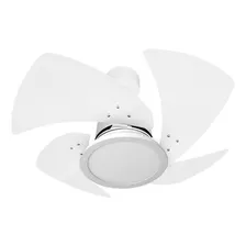 Ventilador Moderno Teto Ventidelta Tornado Branco Led Branco 110v