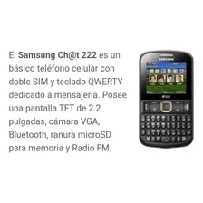 Celular Samsung Gt-e2220simple Con Teclado