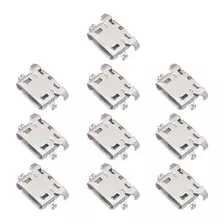 Kit 10 Conector De Carga Dock Para Multilaser Ms45 Ms45s