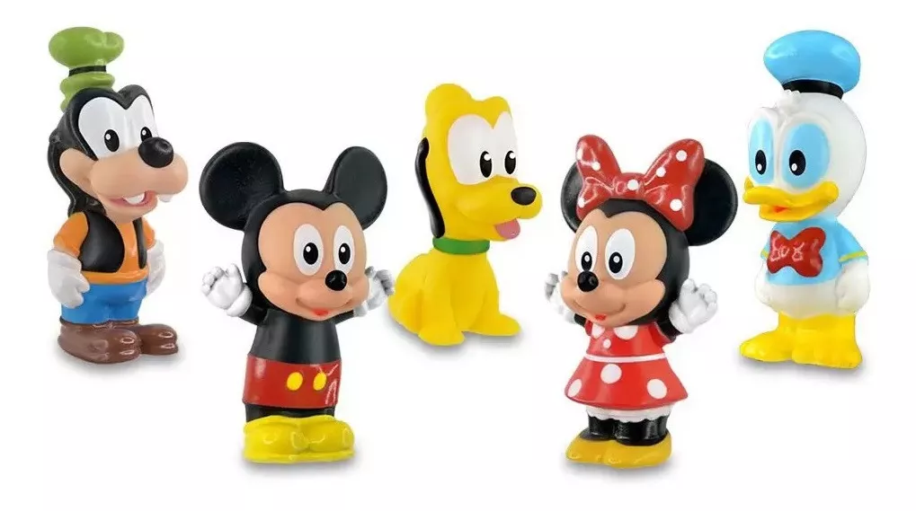 Dedoche Mickey E Seus Amigos Miniaturas - Líder Brinquedos