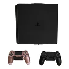 Soporte Pared Play Station Ps4 Slim + 2 Controles (base)