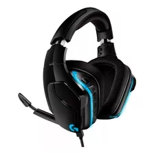 Audífonos Gamer Inalámbricos Logitech G Series G635 Negro Con Luz Rgb Led