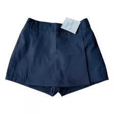 Short Pollera Colegial Gabardina Talle 20