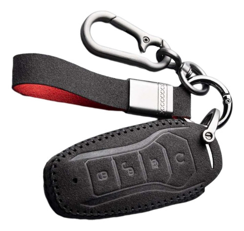 Smart Remote Key Case Cover Fob Remote Control Pu Para Byd Foto 9