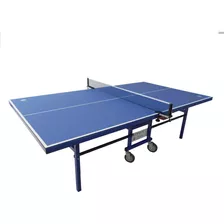 Mesa De Ping Pong Tissus Majesty Fabricada En Mdf Color Azul