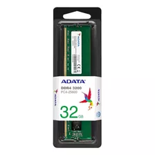 Memória Adata U-dimm Ddr4 32gb/3200 