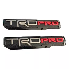 Emblema Toyota Tacoma Trd Pro 2 Pza 2016-2023 Calidad Premiu