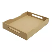 Bandeja Caja Decorativa Guacal De Madera Para Regalo 