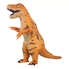 Fantasia Inflável Dinossauro T- Rex Lançamento Cosplay