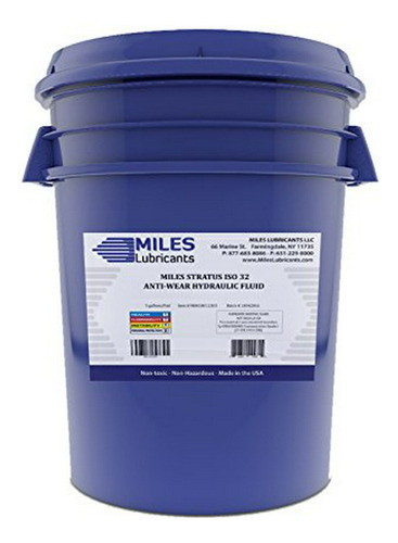 Foto de Miles Lubricants Stratus Iso 32 Anti Wear Hydraulic Fluid