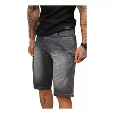 Kit Com 3 Bermudas Jeans Masculinas Lycra ** Frete Gratis*