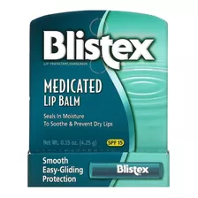 3u Blistex Medicated Lip Balm Hidratante Protetor Labial 