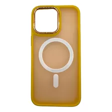 Capinha Top Case Magnétic Luxo Fosca Proteção Para iPhone 15