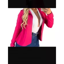 Blazer Max Terninho Social Feminino Comprido Longo Oferta