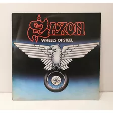 Lp Vinil Saxon Wheels Of Steel - Importado Inglês 