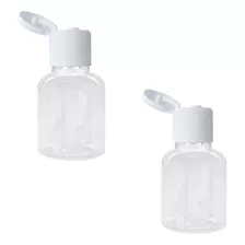 200 Mini Frascos De Plástico 20ml Fliptop P/ Molhos Temperos