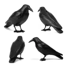 Cuervo Anti Paloma Repelente Raven CoLGá Depredador Natural