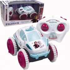 Carro Fashion Driver De Controle Remoto Frozen 2 Giro Gelado