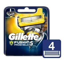 Cartuchos Para Afeitar Gillette Fusion 5 Proshield 4 Unid