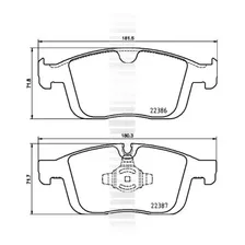 Pastilha Freio Dianteira Volvo Xc60 2.0 T6 R Design 15-18