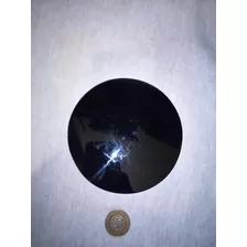 Espejo De Obsidiana Negra Natural 20cm