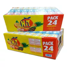 2 Jugos Hit Frutas Surtido 24 U - mL a $6