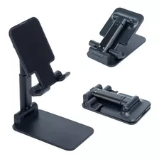 Suporte Celular Mesa Escritório Portatil Universal Preto