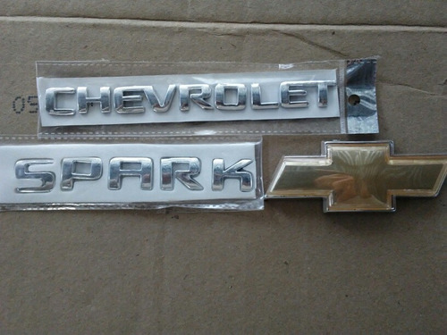 Kit Emblema Chevrolet Spark 3piezas