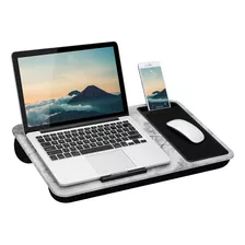 Escritorio Portátil Lapgear Home Office Con Repisa Para Disp