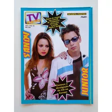 Revista Pôster Tv Mania Nº 52 - Sandy E Júnior - 2002