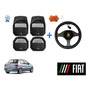 Tapetes Charola Color 3d Logo Fiat Mobi 2015 A 2021 2022