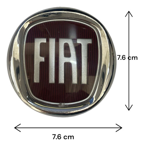 Emblema Persiana Fiat Fiorino 2001 A 2004 Foto 2