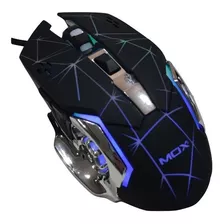 Mouse Gamer 6d Led Light 2400 Dpi Com Ajuste De Velocidade