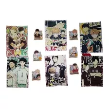 Haikyuu!! 6 Posters + 17 Stickers Anime Paquete Exclusivo 