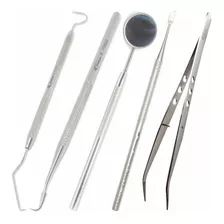 Kit Limpeza De Tártaro + 1 Extrator N° 33 + 1 Pinça Clinica