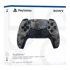 Mando Dualsense Camuflado Gris Playstation 5