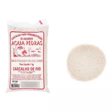 Areia Fina De Duna Branca Cascalho Lagos E Aquários 1 Kg