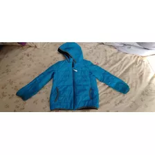 Campera Nene Azul Impermeable Talle 5-6 Tex