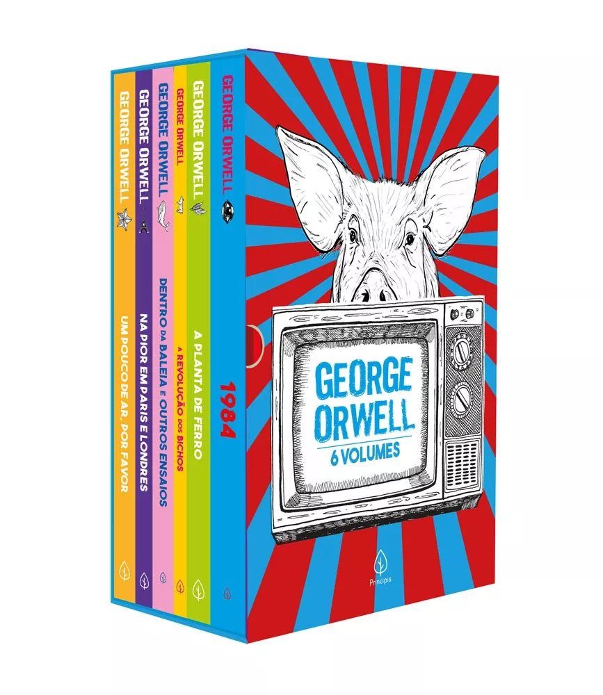 Box George Orwell, De Orwell, George. Série Clássicos Da Literatura Mundial Ciranda Cultural Editora E Distribuidora Ltda., Capa Mole Em Português, 2021