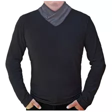 Suéter Hombre Sudadera Cuello V Manga Larga Envío Gratis