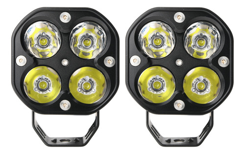 Kit De Faros Led Sercomoto Sm4123 Premium (luz De Penetracin) Para Moto R1200gs Bmw Ktm Honda Yamaha Foto 4