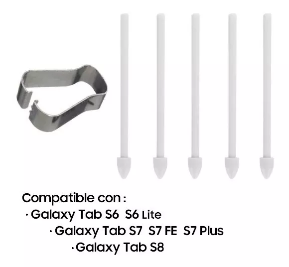 Puntas Repuesto Spen Samsung Galaxy Tab S6, S7, S7 Fe, S7+