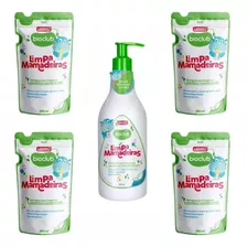 Limpa Mamadeira Detergente Sabão Orgânico Bioclub 2,5l 