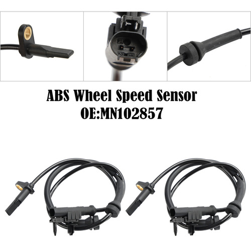 Sensor De Abs Delantero De 2 Piezas Para Mitsubishi Colt Col Foto 8