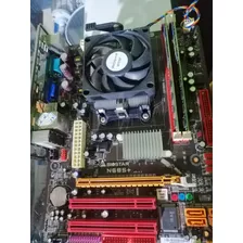 Combo Board Biostar + Amd Athlon Ii X4 640 + 4gb Ram 