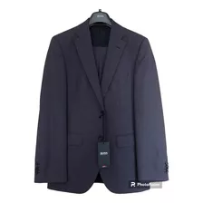 Traje Hugo Boss Lila Oscuro Casimir Reda 36 R Regular Fit !!